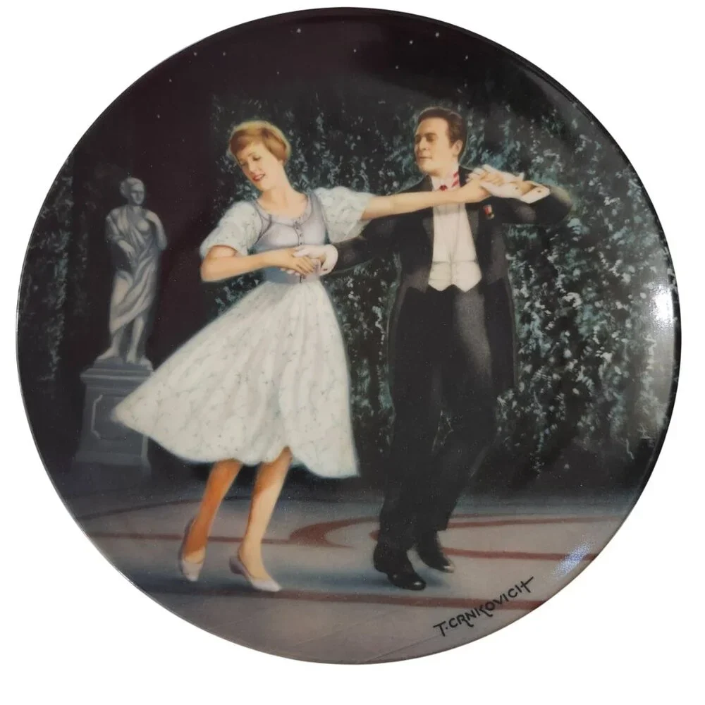 EDWIN M.KNOWLES COLLECTOR PLATE vintage sound